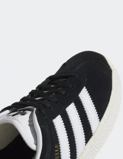 New adidas Sneakers Femme gazelle j Noir/Blanc