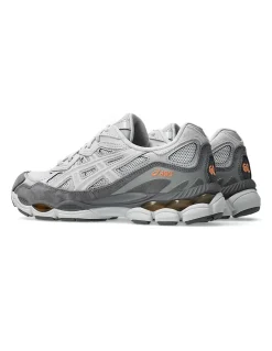 Sale asics Sneakers Femme Gel-Nyc gris et orange