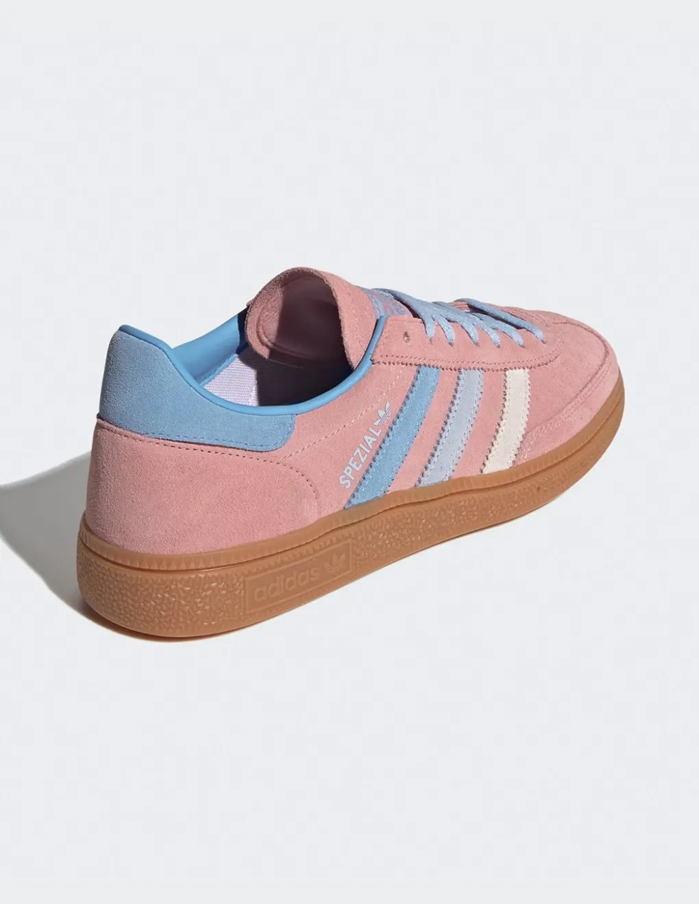 Hot adidas Sneakers femme handball spezial daim rose/bleu