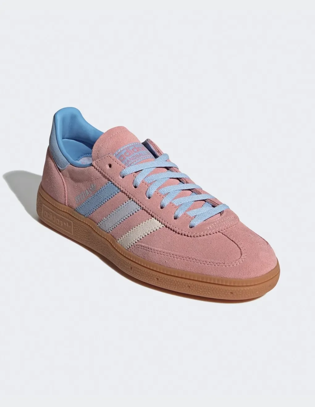Hot adidas Sneakers femme handball spezial daim rose/bleu