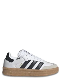 Hot adidas Sneakers femme samba xlg cuir blanc/noir