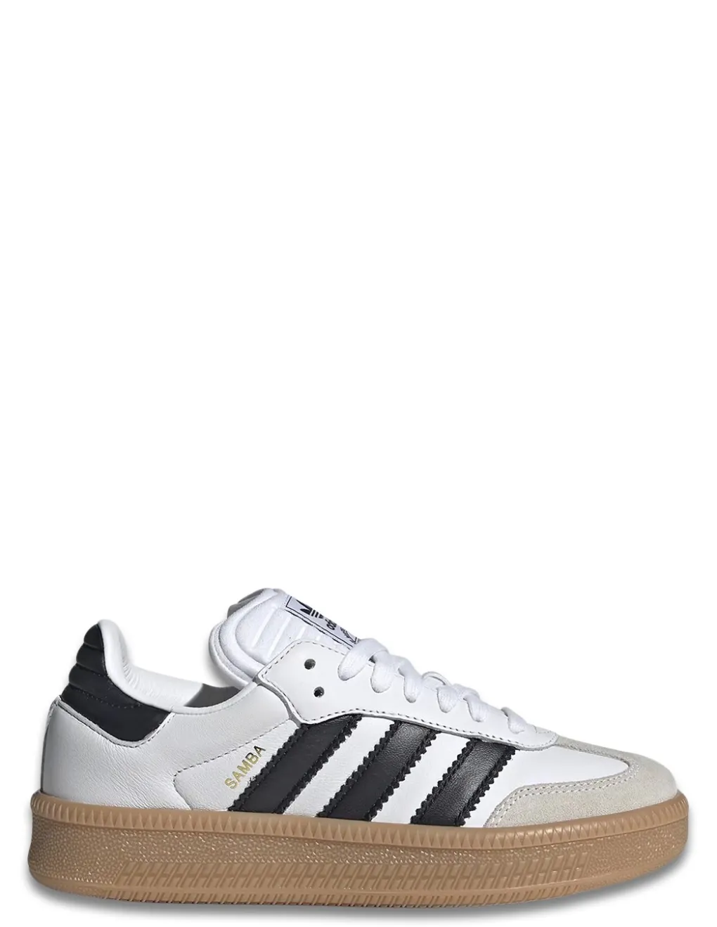 Hot adidas Sneakers femme samba xlg cuir blanc/noir