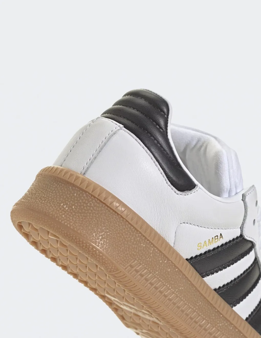 Hot adidas Sneakers femme samba xlg cuir blanc/noir