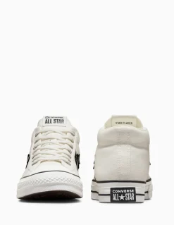 Sale converse Sneakers Femme Star Player Mid White Black