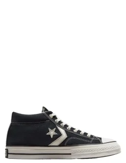 Clearance converse Sneakers Femme star player mid black white