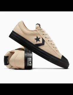 Discount converse Sneakers Femme Star Player ox Beige/Noir