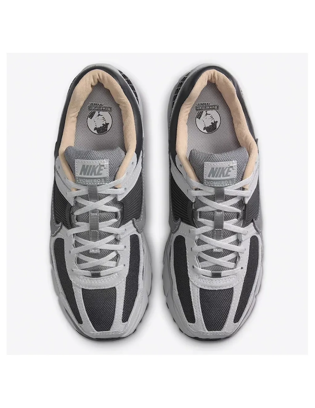 Clearance Nike Sneakers Femme Zoom Vomero 5 Noir/Gris