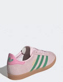 Clearance adidas Sneakers gazelle j pink green