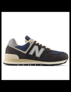 Sale new balance Sneakers Homme 574 Brown Blue