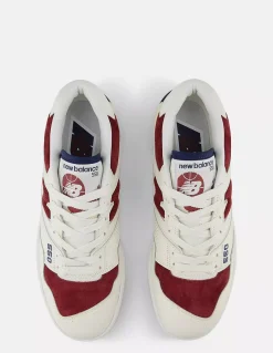 Clearance new balance Sneakers Homme 550 white red blue