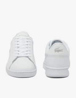 Outlet lacoste Sneakers Homme carnaby set 224 6 sma Cuir/Blanc