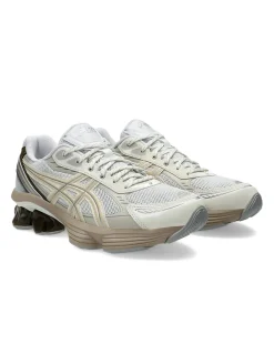 Sale asics Sneakers Homme gel-kinetic fluent beige/blanc