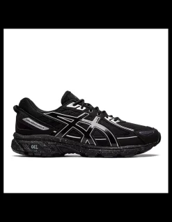 Clearance asics Sneakers homme gel-venture 6 black silver