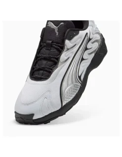 puma Sneakers Homme inhale smile White Black Silver