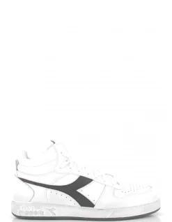 Clearance diadora Sneakers homme magic icona cuir blanc/noir