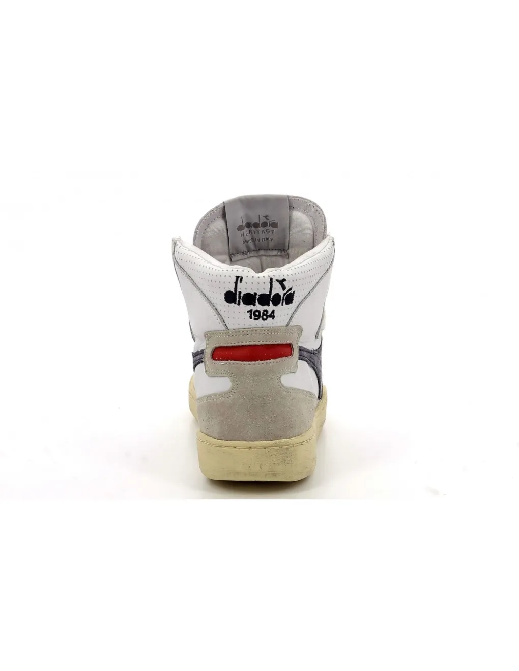 Outlet diadora heritage Sneakers Homme Mi Punch Blanc/Rouge/Noir