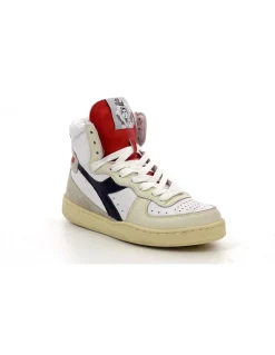 Outlet diadora heritage Sneakers Homme Mi Punch Blanc/Rouge/Noir