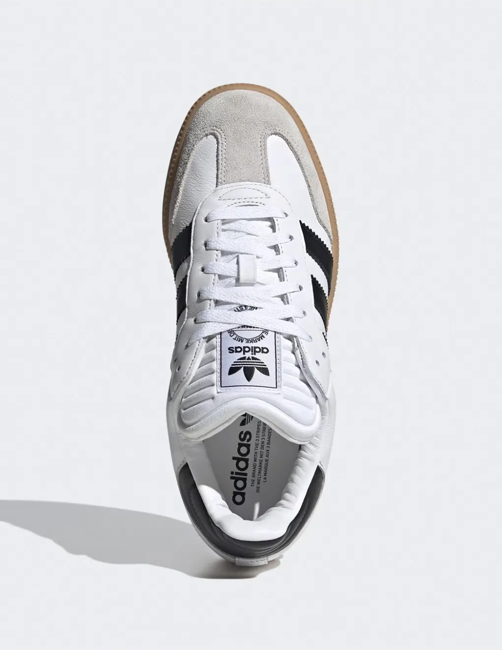 Clearance adidas Sneakers homme Samba XLG cuir blanc/noir