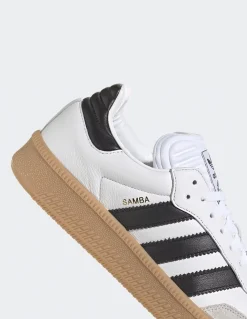 Clearance adidas Sneakers homme Samba XLG cuir blanc/noir