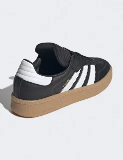New adidas Sneakers homme Samba XLG cuir noir/blanc