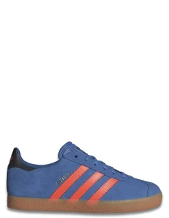 New adidas Sneakers junior gazelle j daim bleu/orange