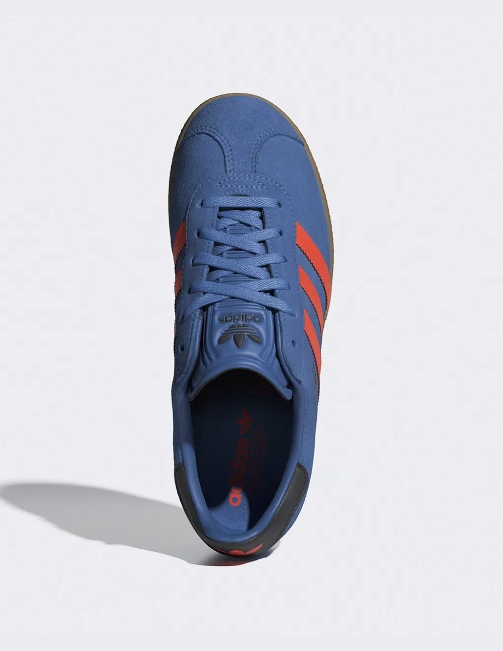 New adidas Sneakers junior gazelle j daim bleu/orange
