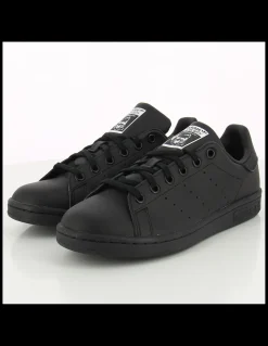 Sale adidas sneakers junior stan smith j vegan full black