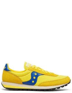 Outlet saucony Sneakers 480l basses Homme trainer 80 Jaune et Bleu