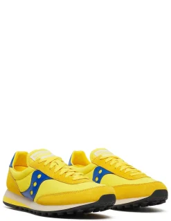 Outlet saucony Sneakers 480l basses Homme trainer 80 Jaune et Bleu