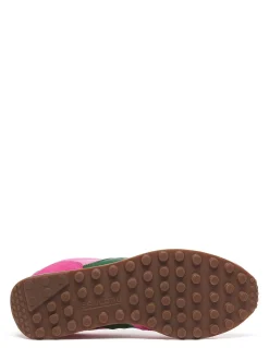 Hot saucony Sneakers 480l basses unisexes en beige et blanc femme trainer 80 femme Rose
