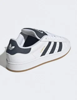 Hot adidas Sneakers Mixte campus 00s cuir blanc/jeans