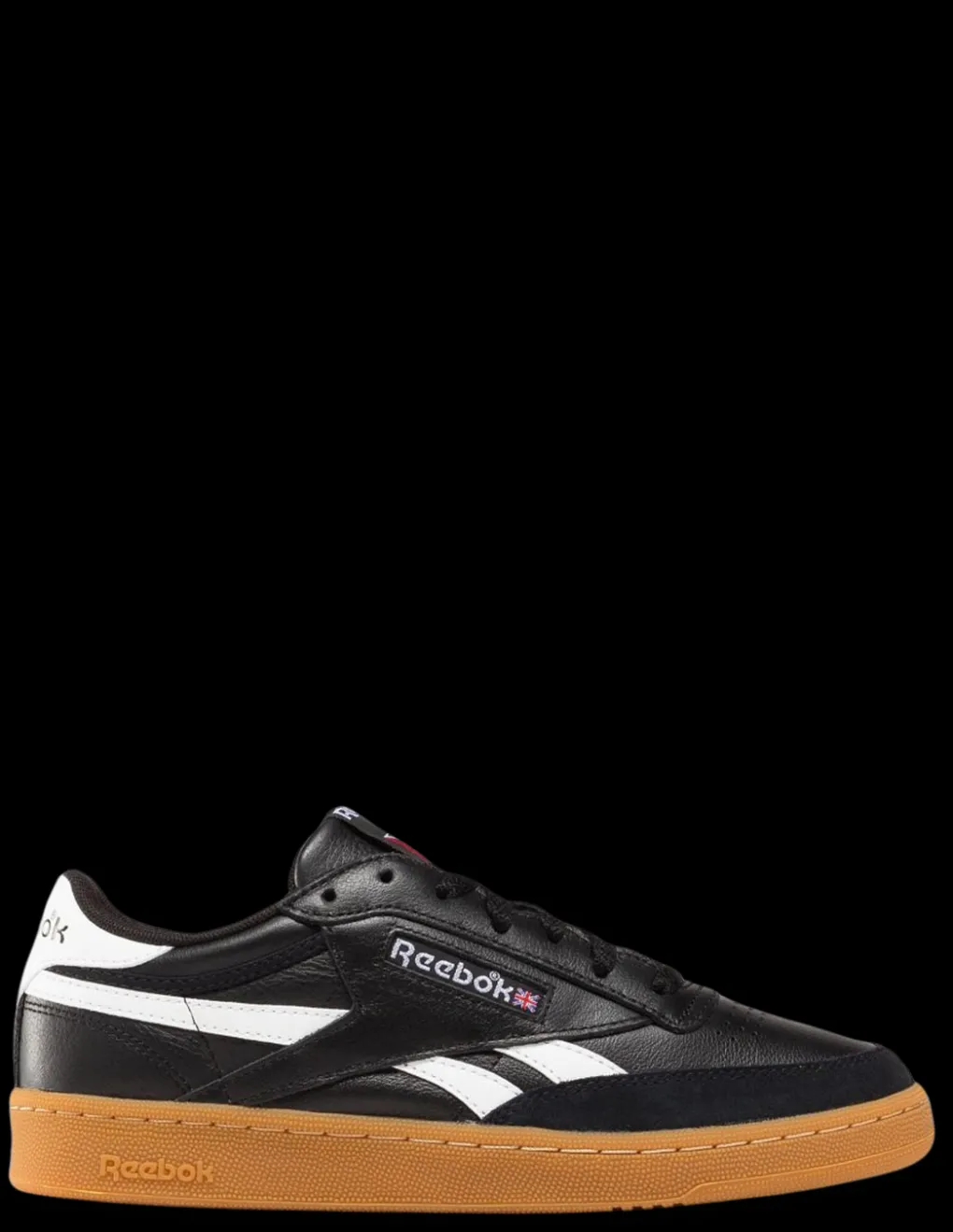 reebok Sneakers Mixte Club C Revenge Vintage Cuir Noir