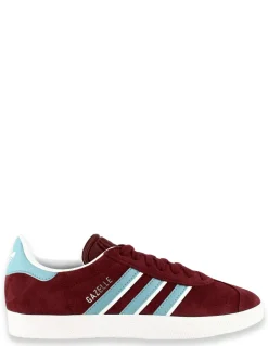 Hot adidas Sneakers Mixte Gazelle Bordeaux/Bleu Daim