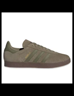 Outlet adidas Sneakers Mixte Gazelle Olive Gold Met