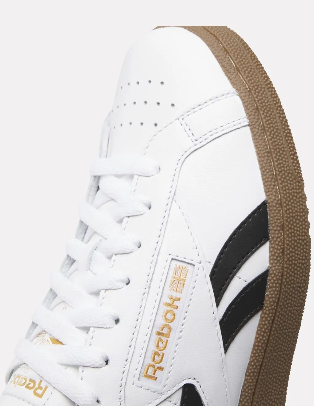 reebok Sneakers Mixtes club c grounds uk blanc Gum noir
