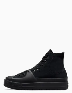 converse Sneakers Montantes Femme Ctas Construct Hi Black/Black/Black