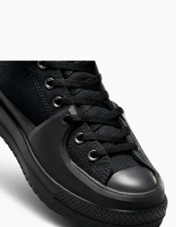 converse Sneakers Montantes Femme Ctas Construct Hi Black/Black/Black