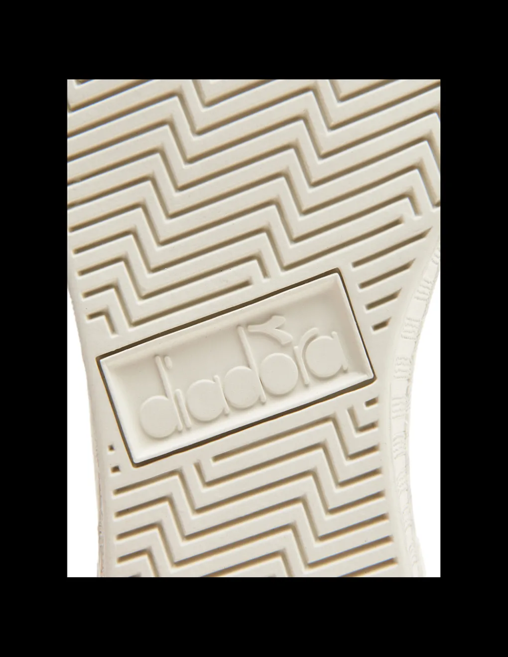 Hot diadora Sneakers montantes mixte game l hi waxed cuir blanc/vert