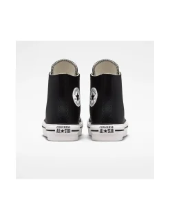 Discount converse sneakers semi-compensées montantes femme ctas eva lift hi noir ivoir