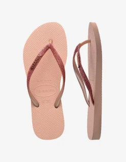 Clearance havaianas Tongs Femme Slim Glitter ii Pink
