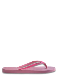 Clearance havaianas Tongs Femme Slim Glitter Iridescent Rose