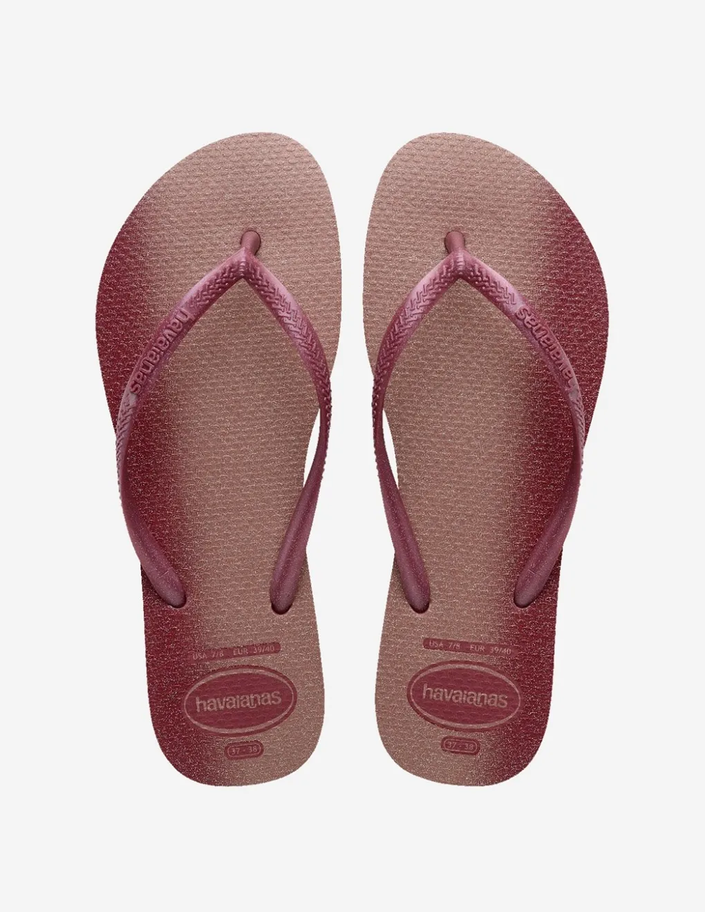 Sale havaianas Tongs Femme Slim Gloss Amaranth