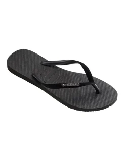 Sale havaianas Tongs Femme Slim Logo Metallic Noir