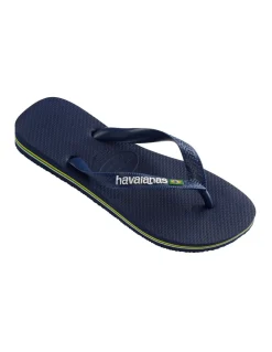 havaianas tongs mixte brasil logo bleu