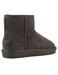 Outlet colors of california winter boot in suede brown femme